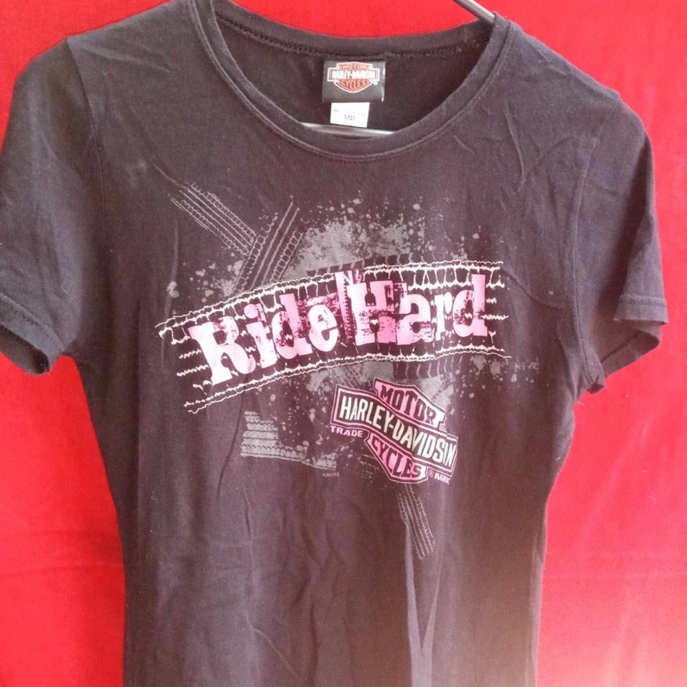 Harley-Davidson Black Short Sleeve Tee